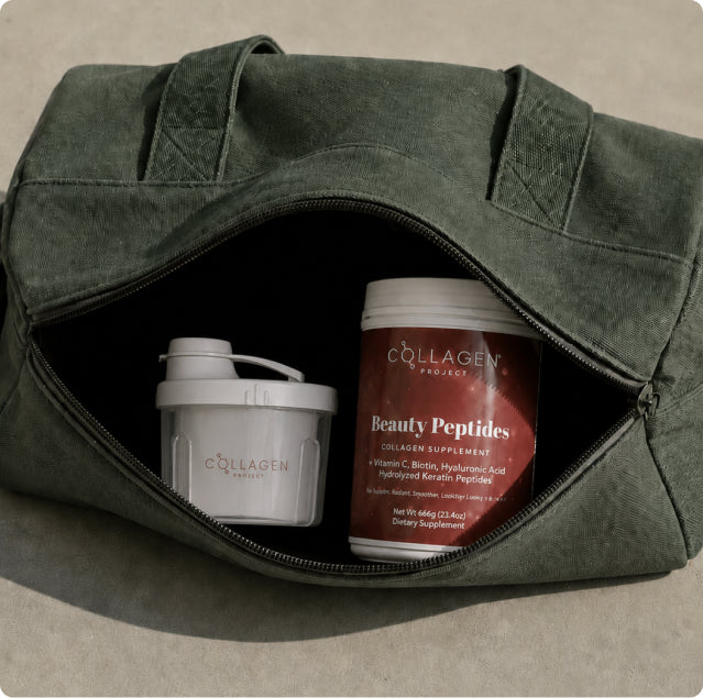 Beauty Peptides + Travel Container